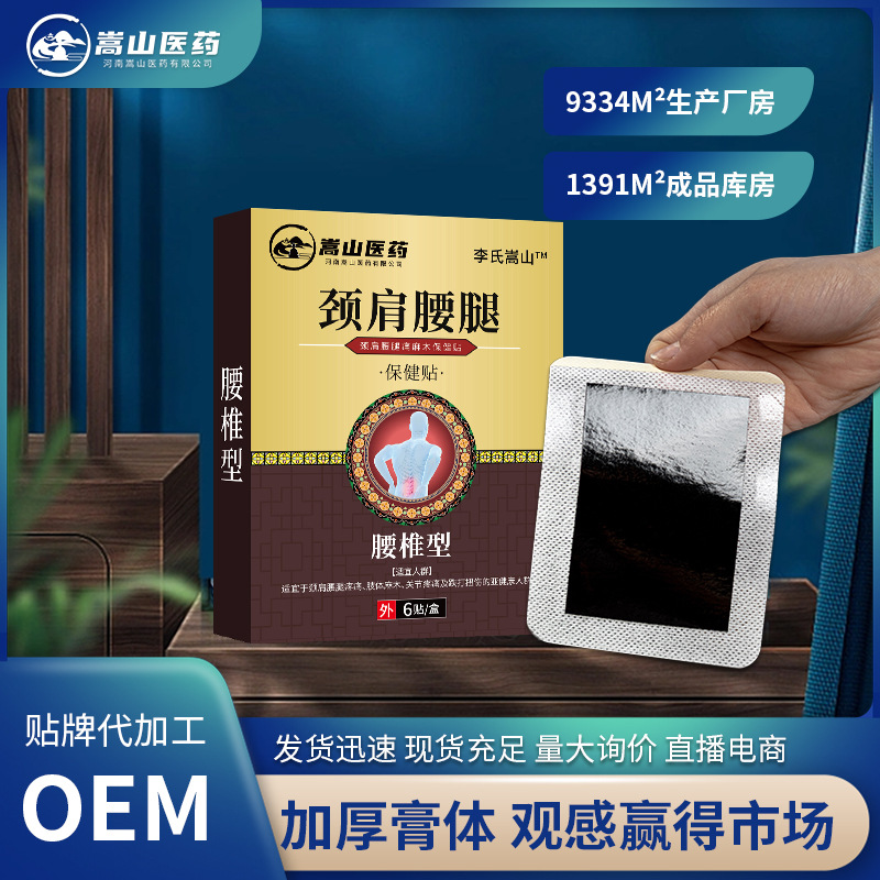 嵩山医药颈肩腰腿保健贴