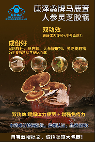 康泽鑫牌马鹿茸人参灵芝胶囊