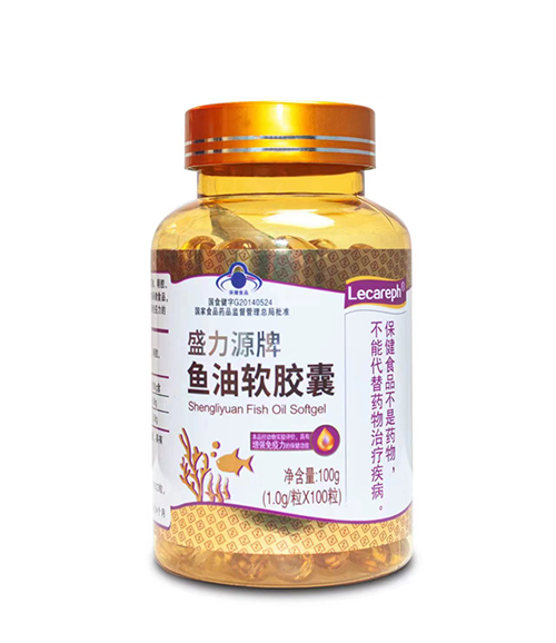 盛力源牌鱼油软胶囊 100粒