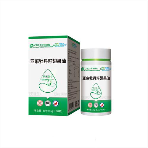 亚麻牡丹籽翅果油